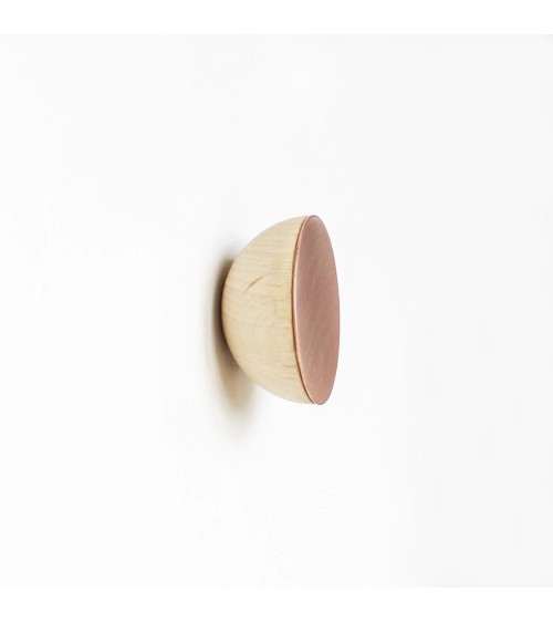 Pomelli Appendiabiti in legno e rame 5mm Paper Appendiabiti e Ganci design svizzera originale