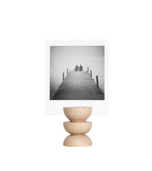 Petit Totem 4 - Porte-photo en bois 5mm Paper Objets Déco design suisse original