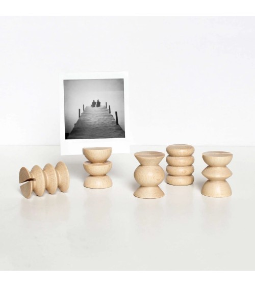 Piccolo totem 4 - Portafoto da tavolo 5mm Paper particolari kitatori svizzera