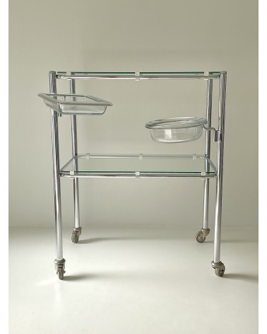 Vintage 70's Medical Trolley Vintage by Kitatori Vintage design switzerland original