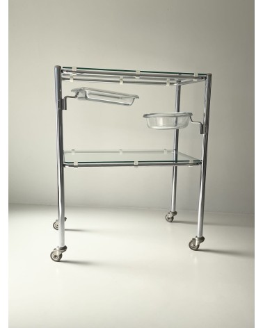 Vintage 70's Medical Trolley Vintage by Kitatori Vintage design switzerland original