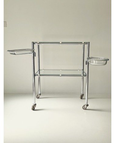 Vintage 70's Medical Trolley Vintage by Kitatori Vintage design switzerland original