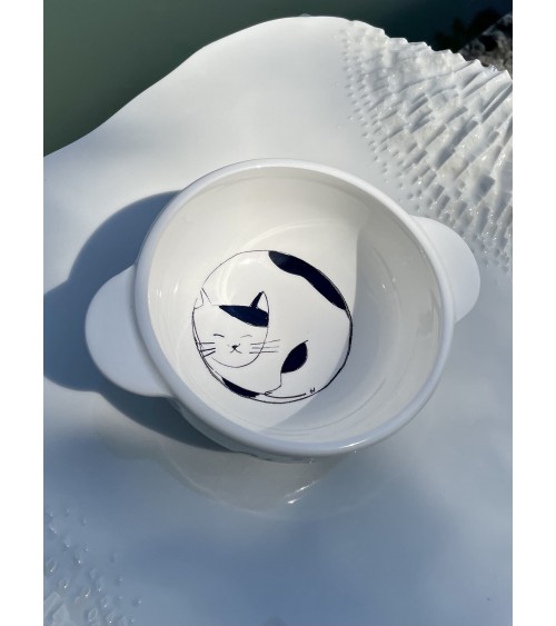 Ciotola bretone - Chat va bien Faïencerie Nistar ceramica design particolari