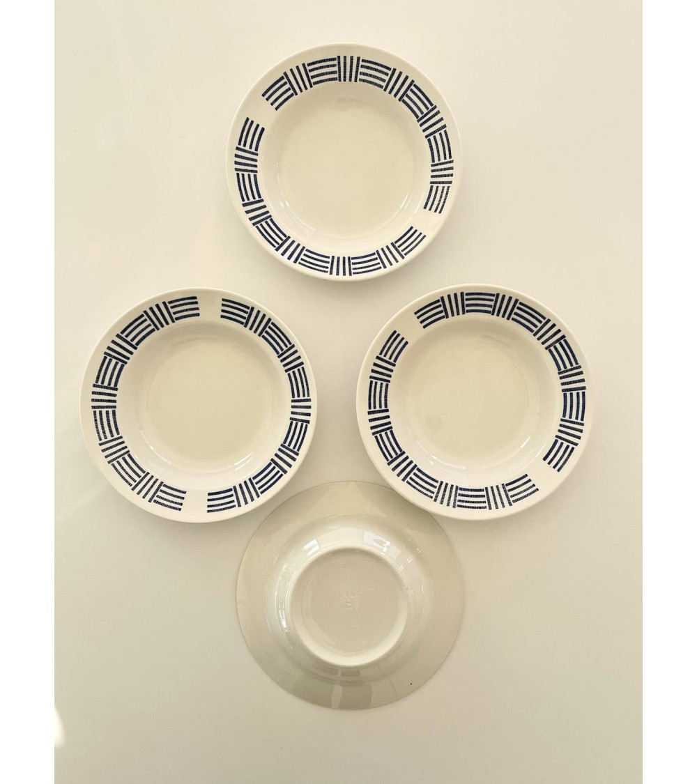 4 Soup Plates - Zik Konakovo - Vintage Vintage by Kitatori Kitatori.ch - Art and Design Concept Store design switzerland orig...