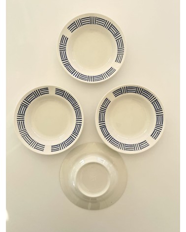 4 Soup Plates - Zik Konakovo - Vintage Vintage by Kitatori Kitatori.ch - Art and Design Concept Store design switzerland orig...