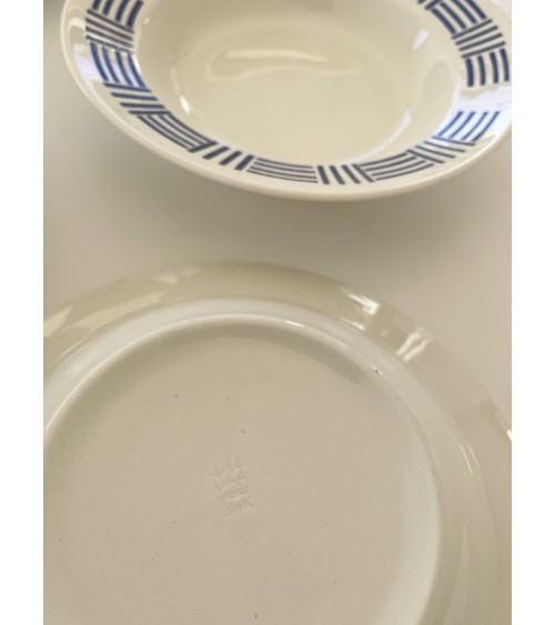 4 Soup Plates - Zik Konakovo - Vintage Vintage by Kitatori Kitatori.ch - Art and Design Concept Store design switzerland orig...