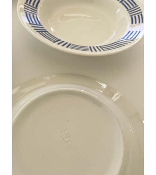 4 Soup Plates - Zik Konakovo - Vintage Vintage by Kitatori Kitatori.ch - Art and Design Concept Store design switzerland orig...