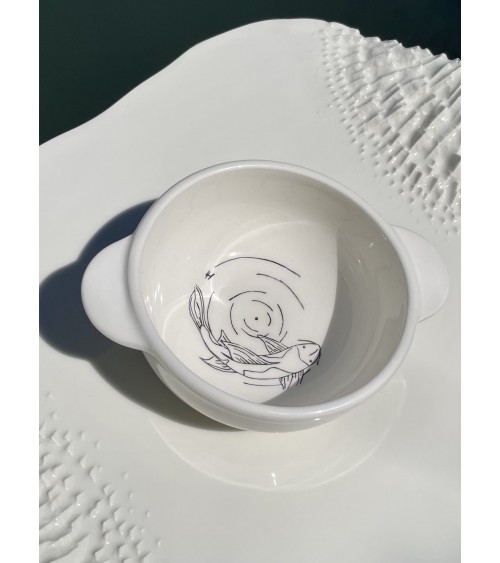 Breton Bowl - Mimi Koi Faïencerie Nistar Bowls design switzerland original