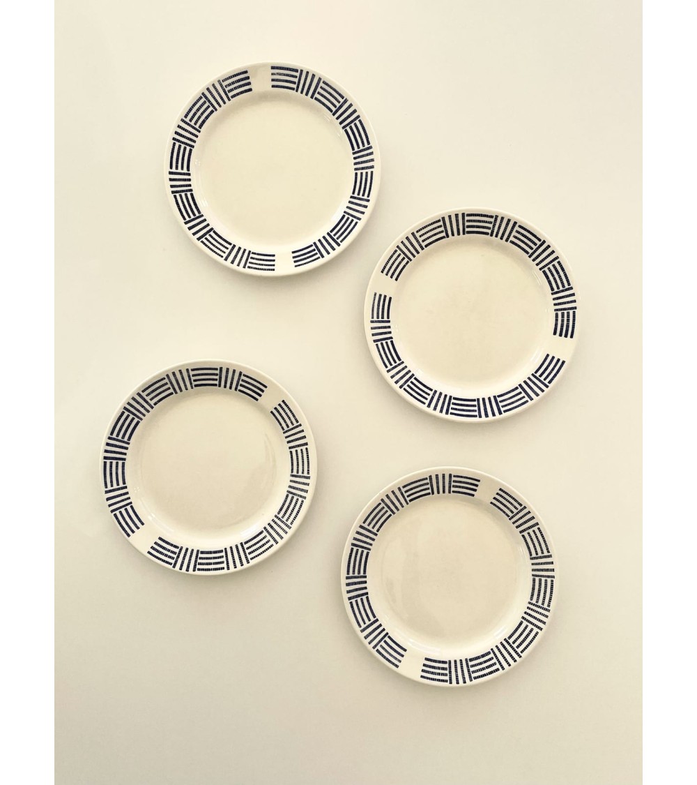 4 Assiettes - Zik Konakovo - Vintage Vintage by Kitatori Kitatori - Concept Store d'Art et de Design design suisse original