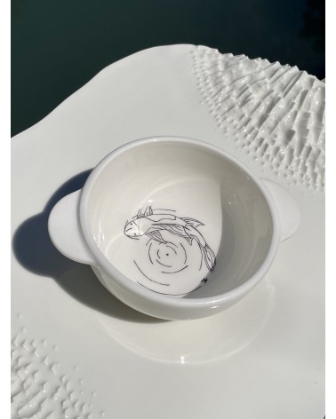 Breton Bowl - Mimi Koi Faïencerie Nistar ramen salad fruit pasta soup cereal ceramic bowl