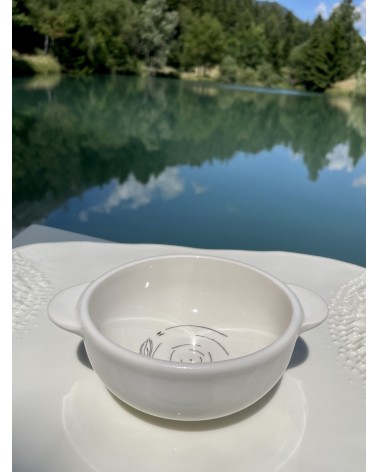 Breton Bowl - Mimi Koi Faïencerie Nistar ramen salad fruit pasta soup cereal ceramic bowl