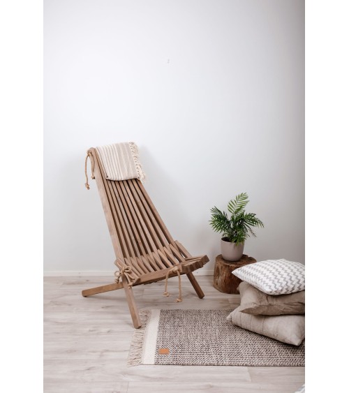 EcoChair Alder - Outdoor Lounger chair EcoFurn outdoor living lounger deck chair