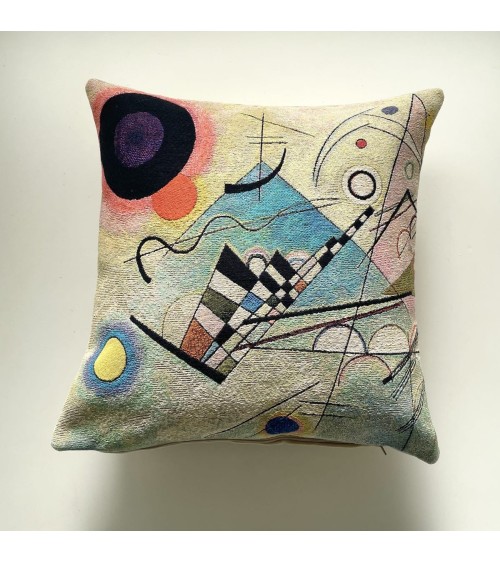 Circles in a Circle - Kandinsky - Cushion cover Yapatkwa best throw pillows sofa cushions covers decorative
