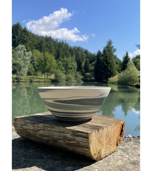 Porcelain Dish Ritzi Porzellan tray bowl fruit wooden design