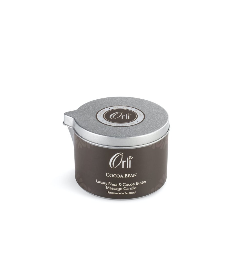 Cocoa Bean - Massage oil candle Orli Massage Candles handmade candle store