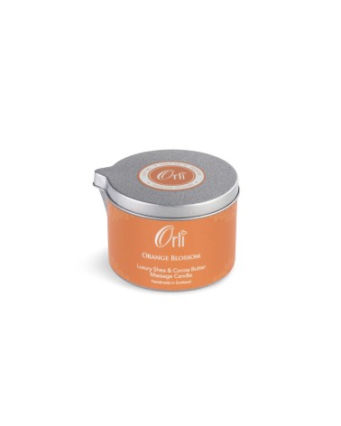 Orange Blossom - Massage oil candle Orli Massage Candles handmade candle store