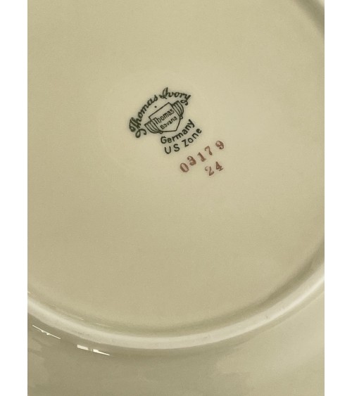 4 assiettes - Thomas Ivory Bavaria - Vintage Vintage by Kitatori Kitatori - Concept Store d'Art et de Design design suisse or...