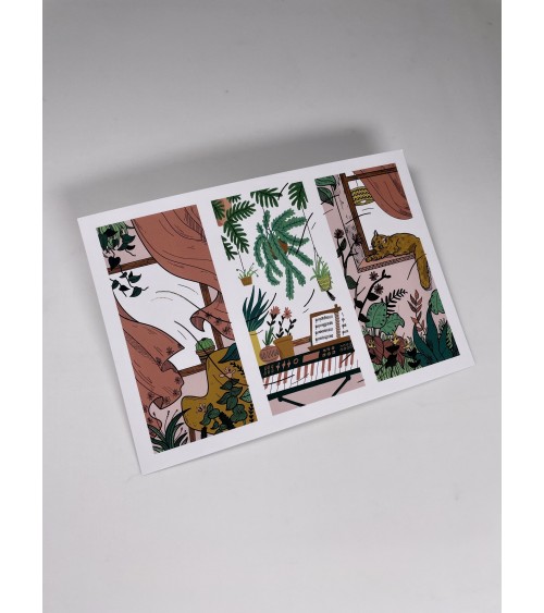 Le vent qui passe - Poster, Kunstdrucke, Wanddeko Olala by Pupa online bestellen shop store kunstdrucke kaufen wandposter art...