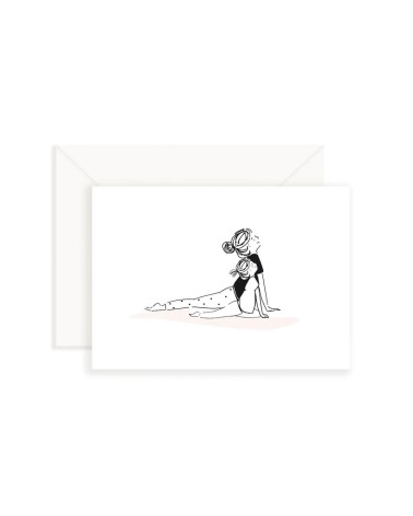 Greeting Card - Yoga - Cobra pose My Lovely Thing happy birthday wishes for a good friend congratulations cards