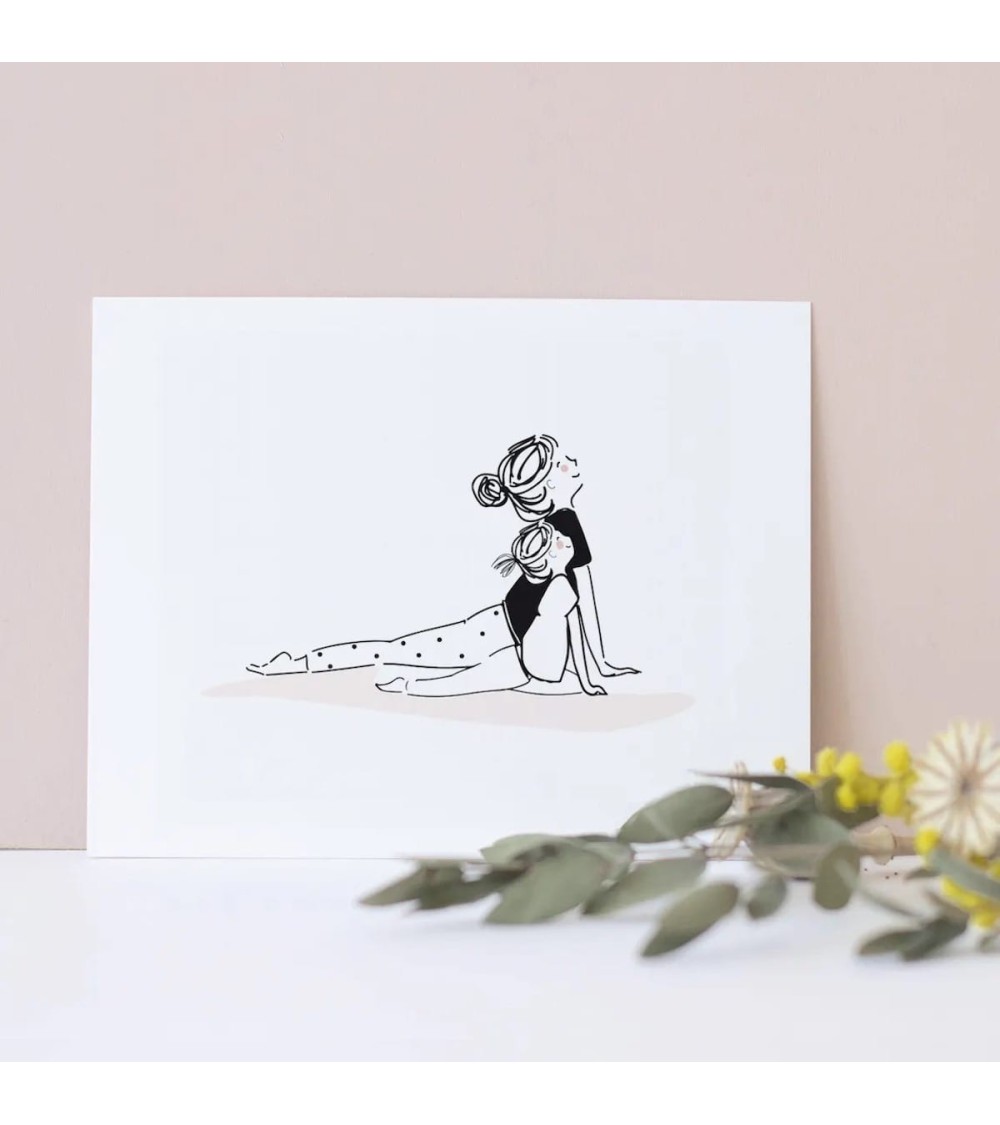 Greeting Card - Yoga - Cobra pose My Lovely Thing happy birthday wishes for a good friend congratulations cards