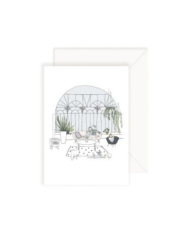 Greeting Card - Winter garden My Lovely Thing happy birthday wishes for a good friend congratulations cards