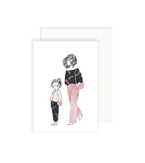 Greeting Card - You and me My Lovely Thing Greeting Card design switzerland original