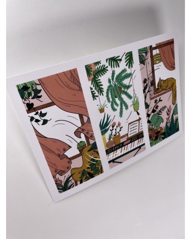 Le vent qui passe - Poster, Kunstdrucke, Wanddeko Olala by Pupa online bestellen shop store kunstdrucke kaufen wandposter art...