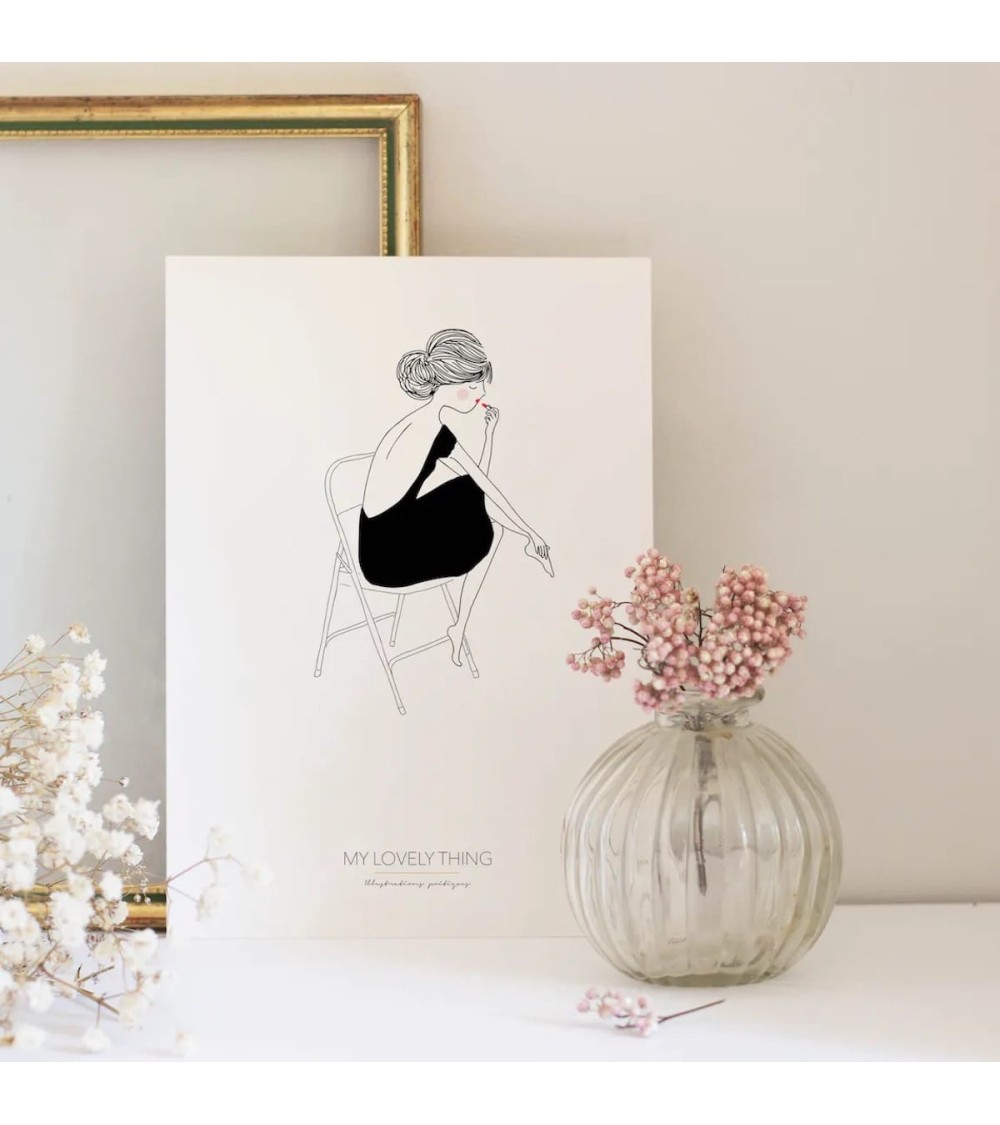 Grußkarte - Barbara My Lovely Thing glückwunschkarte zur hochzeit geburt zum geburtstag kaufen
