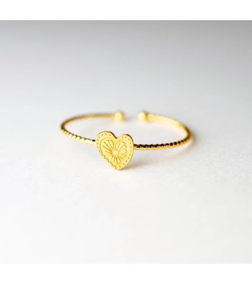 Heart Mexico - Adjustable ring Adorabili Paris Rings design switzerland original