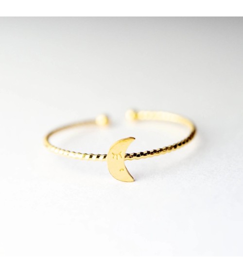 Luna - Anello regolabile Adorabili Paris Anelli design svizzera originale