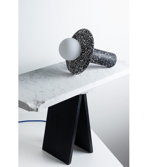 HALO Terrazzo black and white - Table & bedside lamp Moodlight Studio light for living room bedroom kitchen original designer