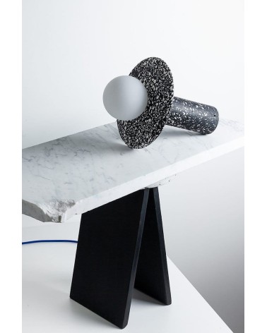 HALO Terrazzo bianco e nero - Lampada da tavolo e da comodino Moodlight Studio Lampade led design moderne salotto