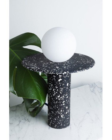 HALO Terrazzo black and white - Table & bedside lamp Moodlight Studio light for living room bedroom kitchen original designer