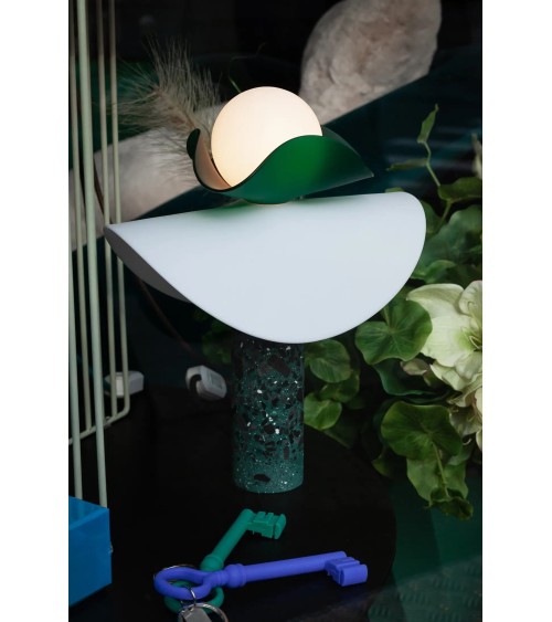 SWAP-IT Emeraude - Lampe de table, lampe de chevet Moodlight Studio a poser de nuit led moderne originale design suisse