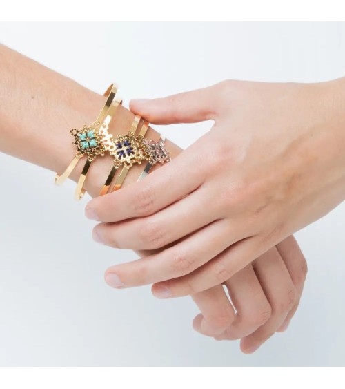 COMA Silver - Bangle Bracelet Camille Enrico Paris cute fashion design designer for women