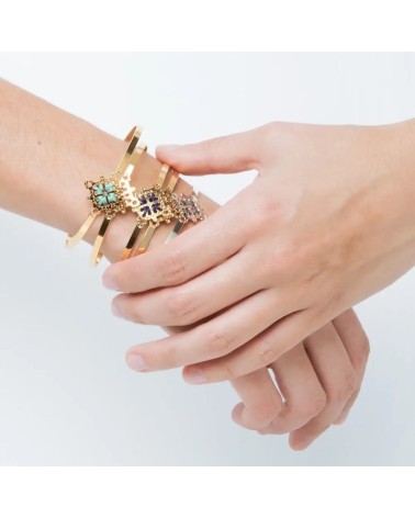 COMA Silver - Bangle Bracelet Camille Enrico Paris cute fashion design designer for women