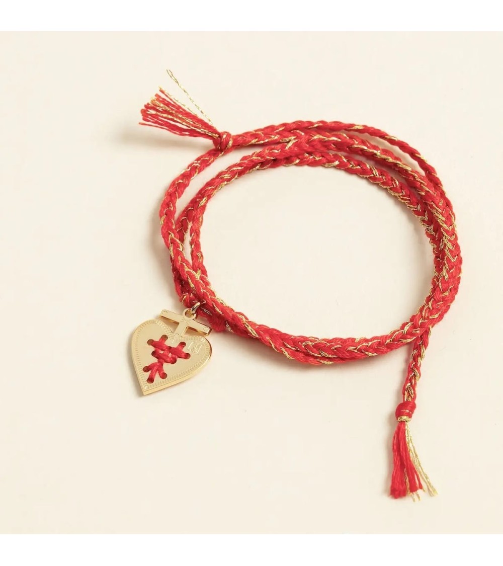 ALMA Rot - Armband und Halskette Camille Enrico Paris damen frau kinder spezielle kaufen