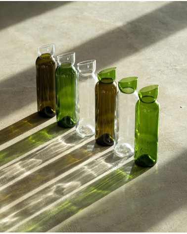 Glass water carafe - Débattre Q de Bouteilles carafe jug glass design