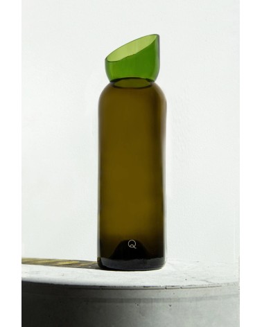 Glass water carafe - Débattre Séduire Q de Bouteilles carafe jug glass design