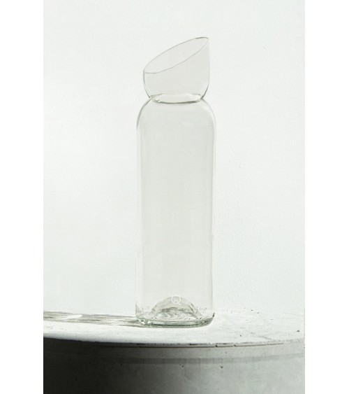 Glass water carafe - Danser Q de Bouteilles Water Carafes & Wine Decanters design switzerland original