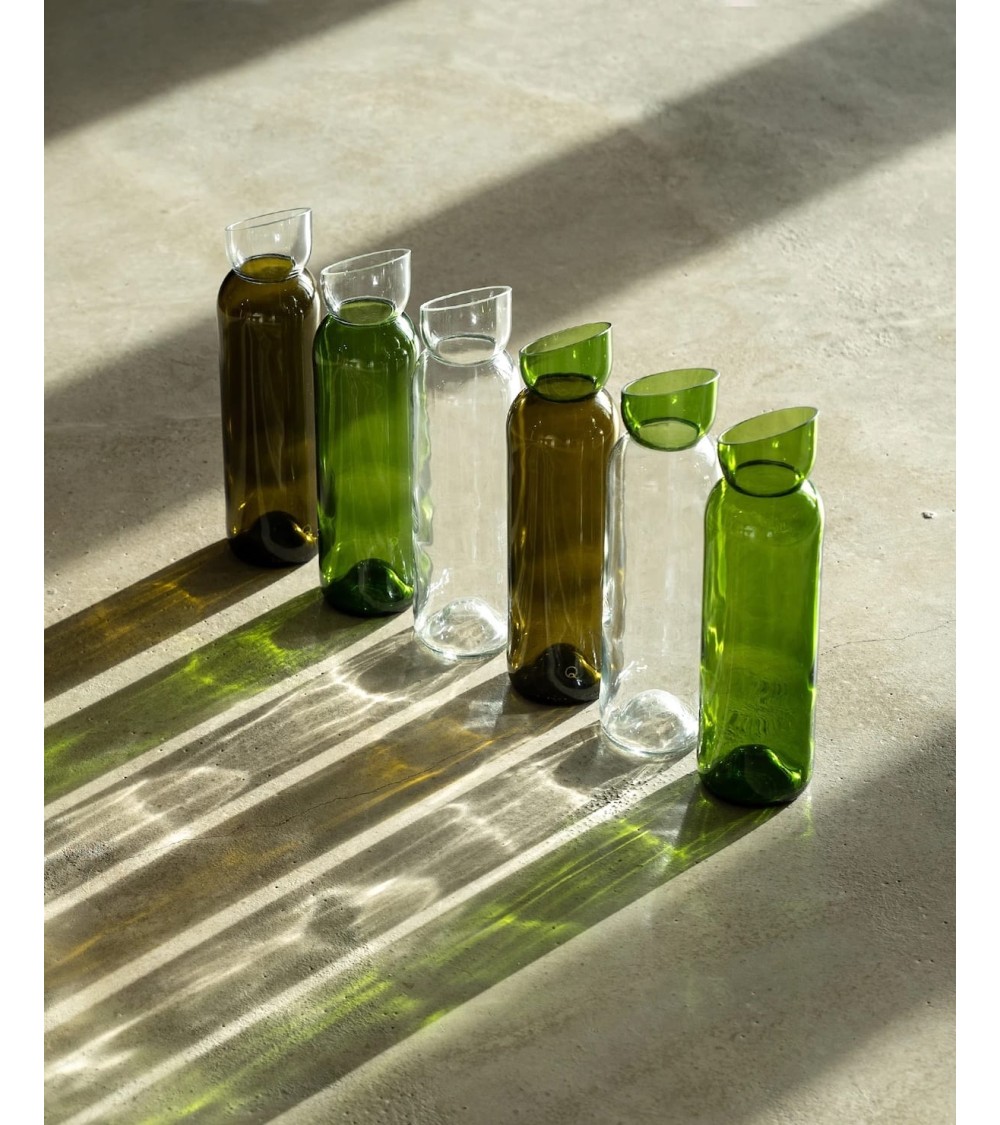 Wasserkaraffe - Danser Q de Bouteilles wasserkaraffe glas krüg glaskaraffen design