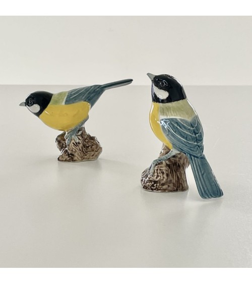 Great Tit - Salt and pepper shaker Quail Ceramics pots set shaker cute unique cool
