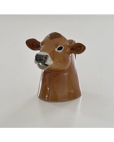 Lattiera piccola - Mucca - Jersey Quail Ceramics brocca per latte lattiera caraffa latte piccola