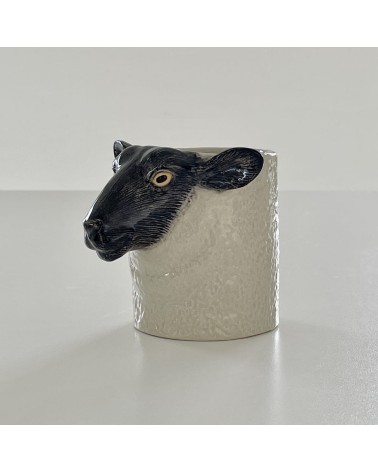 Pecora Suffolk - Portapenne e Vasi per piante Quail Ceramics da scrivania eleganti design originali bambina particolari