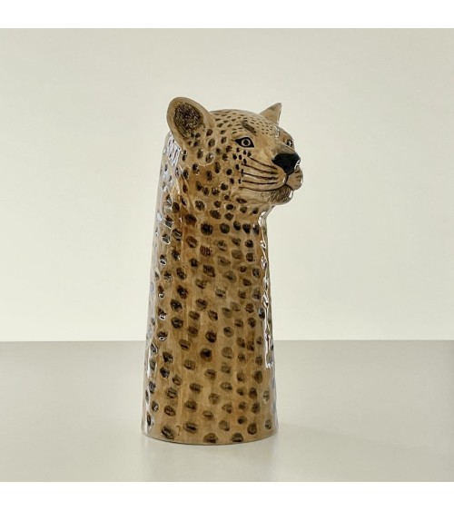 Grande vaso per fiori - Leopardo Quail Ceramics vasi eleganti per interni per fiori decorativi design kitatori svizzera