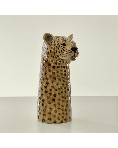 Grande vaso per fiori - Leopardo Quail Ceramics vasi eleganti per interni per fiori decorativi design kitatori svizzera