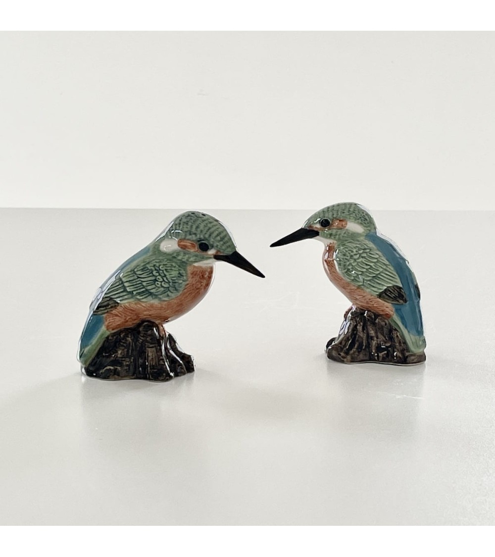 Eisvogel - Salz und Pfeffer streuer Quail Ceramics  pfeffer steuer salzpfeffersteuer set lustige kaufen