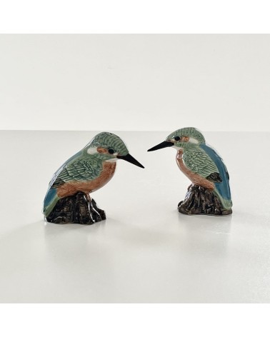 Eisvogel - Salz und Pfeffer streuer Quail Ceramics  pfeffer steuer salzpfeffersteuer set lustige kaufen