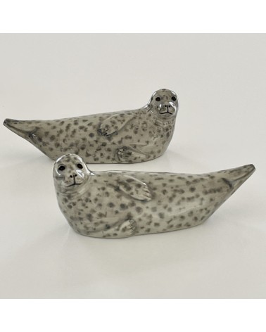 Phoque commun - Salière et Poivrier Quail Ceramics design sel saliere poivrier salier poivrière