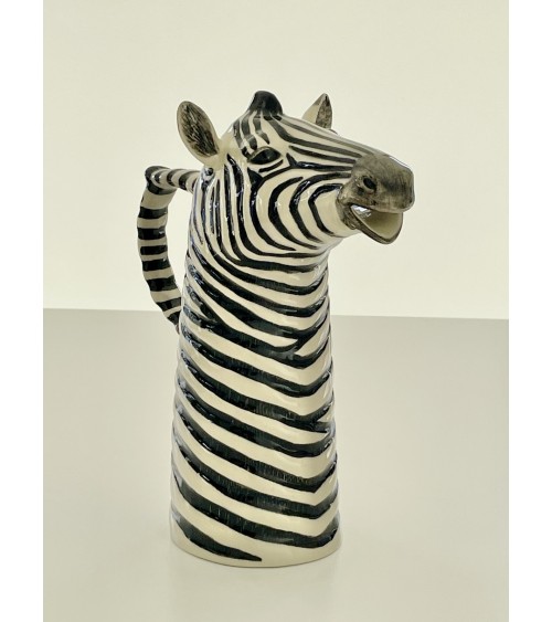 Brocca per Acqua - Zebra Quail Ceramics caraffa brocca acqua vetro design ceramica